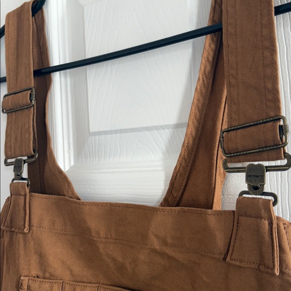 Carhartt Women's Relaxed Fit Canvas Shortall - Picture 5 of 9